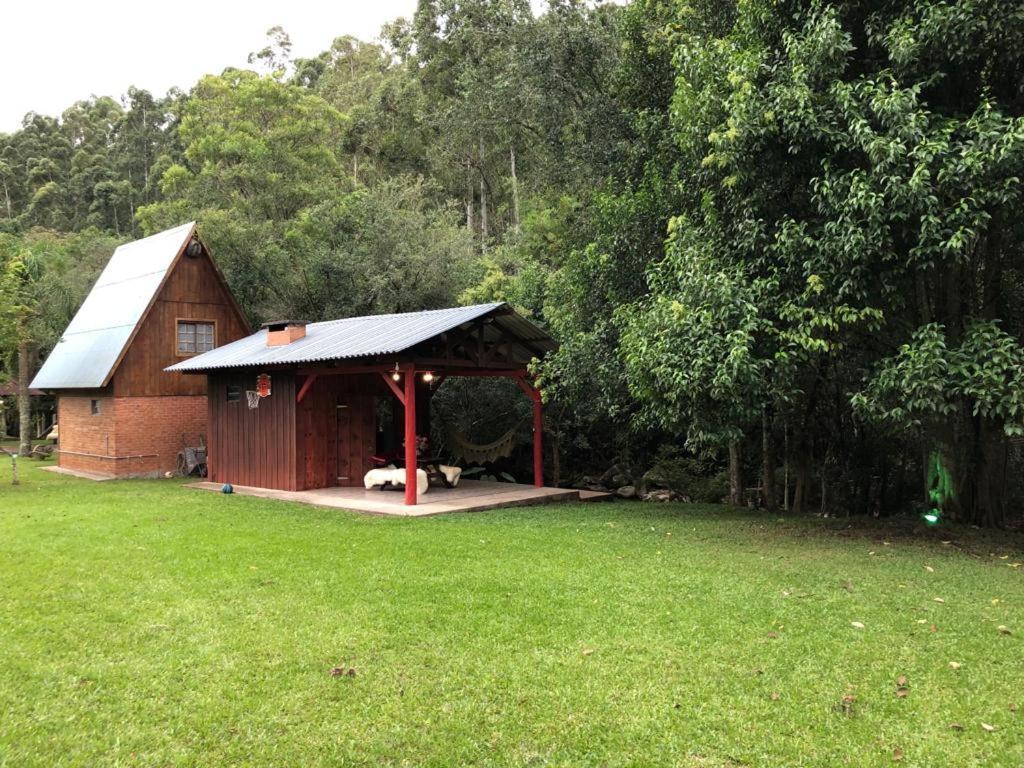 Pousada Do Salto Ventoso / Serra Gaucha Casa 1 法罗皮利亚 外观 照片