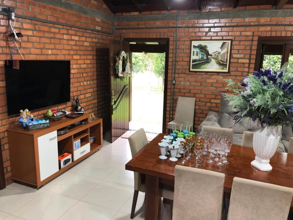 Pousada Do Salto Ventoso / Serra Gaucha Casa 1 法罗皮利亚 外观 照片