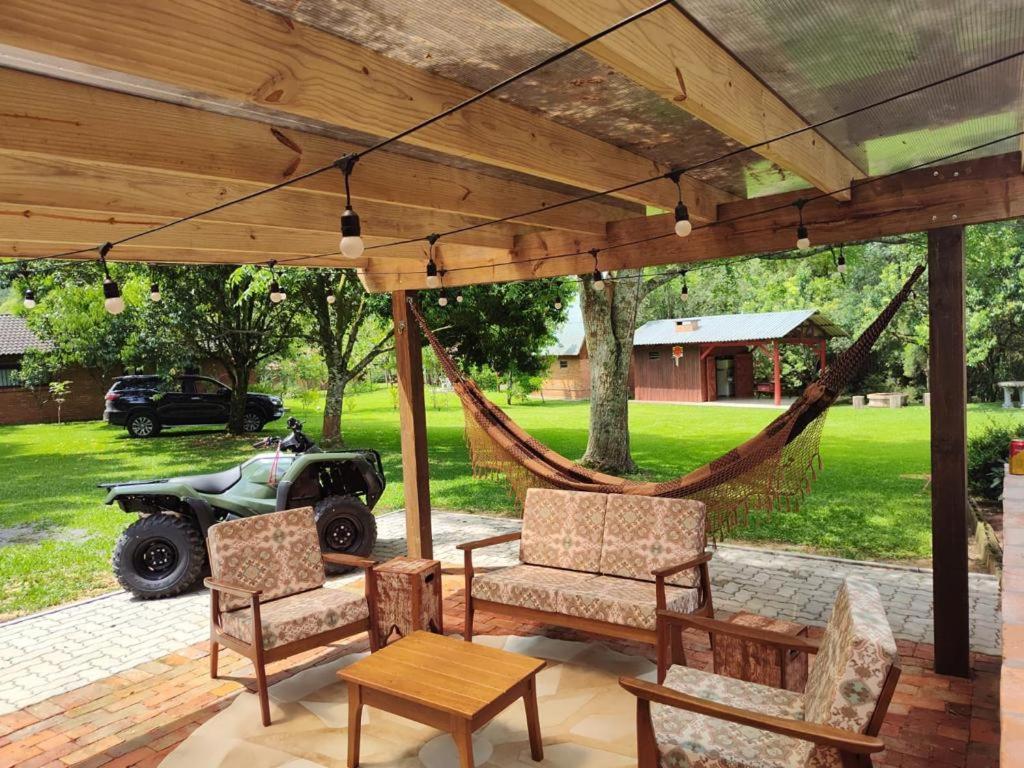 Pousada Do Salto Ventoso / Serra Gaucha Casa 1 法罗皮利亚 外观 照片