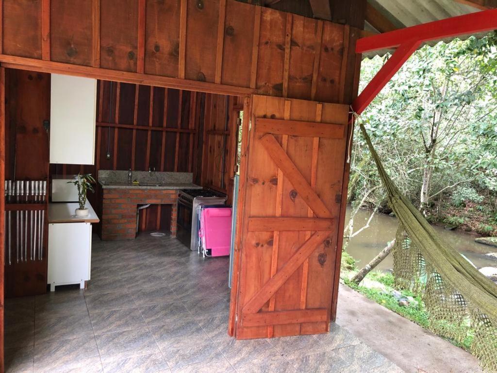 Pousada Do Salto Ventoso / Serra Gaucha Casa 1 法罗皮利亚 外观 照片
